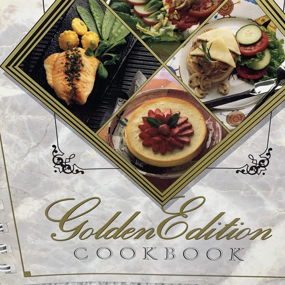 Vintage‎ 1990 Richard Simmons Deal A Meal Golden Edition Cookbook Spiral Bound